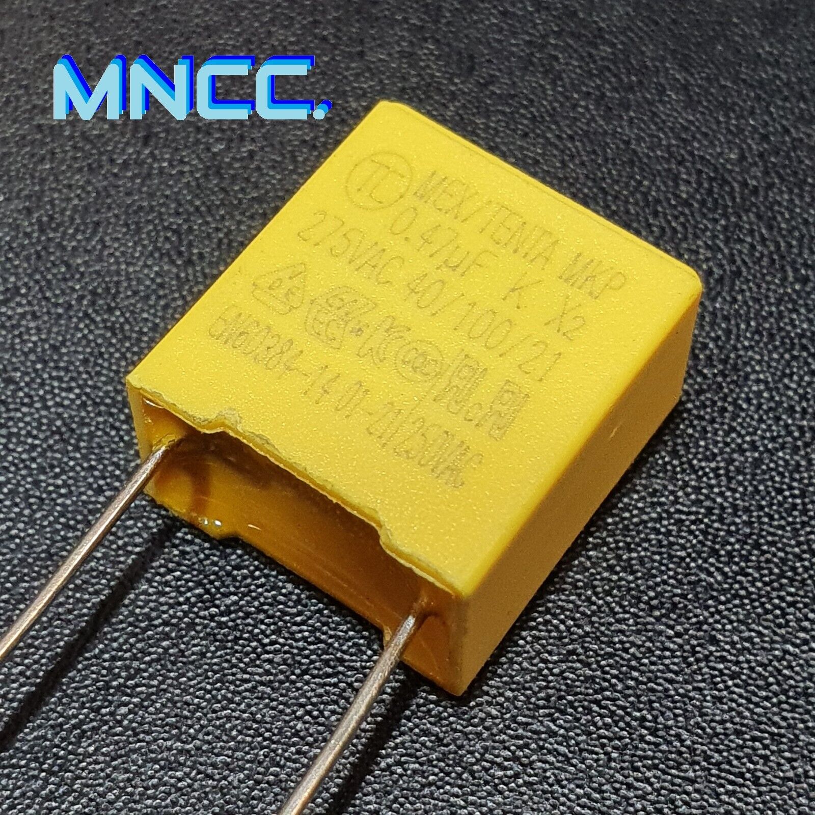 Tụ Vàng AC 0.47uF 275VAC 15mm Linh Kiện Mới - Foto 5